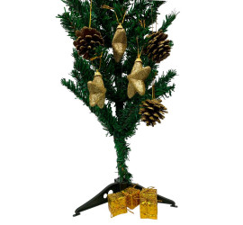 Conjunto De Enfeites Para Árvore De Natal Com 10pçs