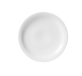 Conjunto de Pratos Brancos Raso 27cm De Porcelana Oxford 12Pç
