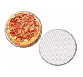 Tela para Assar Pizza de Alumínio 35cm