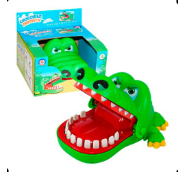 ‎Jogo de mesa Crocodilo dentista Polibrinq AN0025