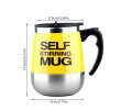Caneca Mixer Eletrica Self Stirring Mug Agita Liquidos Café 