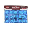 Kit 6 bolsa de gelo artificial cubo de gelo em gel para cooler