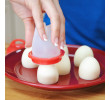 Mini Forminha de Cozinhar Ovo Magic Egg Boil em Silicone