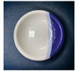 Jogo 8 Pratos de Refeição Fundo 22,5cm Cerâmica Azul Cobalto 