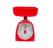 Balança de Cozinha 5kg com Visor Analógico Plástico - Bestfer-Vermelho