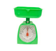 Balança de Cozinha 5kg com Visor Analógico Plástico-Verde